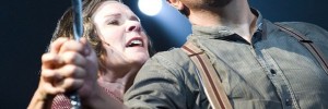 Sweeney Todd at the Adelphi Theatre. Photo by Geraint Lewis