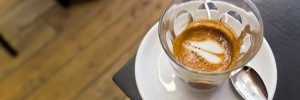 Tall machiato at the Department for Coffee and Social Affairs