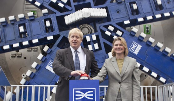 Launch of the Crossrail TBMs