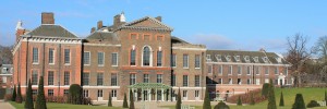 The newly landscaped gardens and new loggia give Kensington Palace a smart new entrance