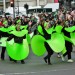 Parade time: green people on St Patrick's Day 2012, by kenjonbro