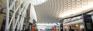 Looking south through the concourse