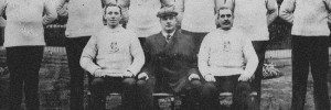 The victorious City of London team from 1908.