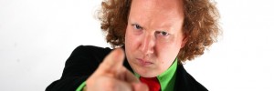 Comedian Andy Zaltzman at the Holbourne studios, LondonPic - David Bebber