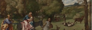 Titian, The Flight into Egypt. Photograph © The State Hermitage Museum / Natalia Antonova, Inessa Regentova