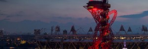 ArcelorMittal Orbit at night