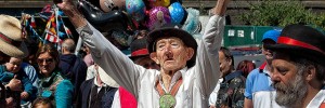 Morris dancers at Canalway Cavalcade by daveograve@
