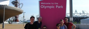 At the end, a few of us were lucky enough to go on a tour of a near deserted Olympic Park
