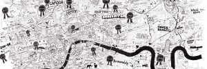 Detailed view of east and north London. Click for higher resolution.