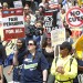 pensions strike
