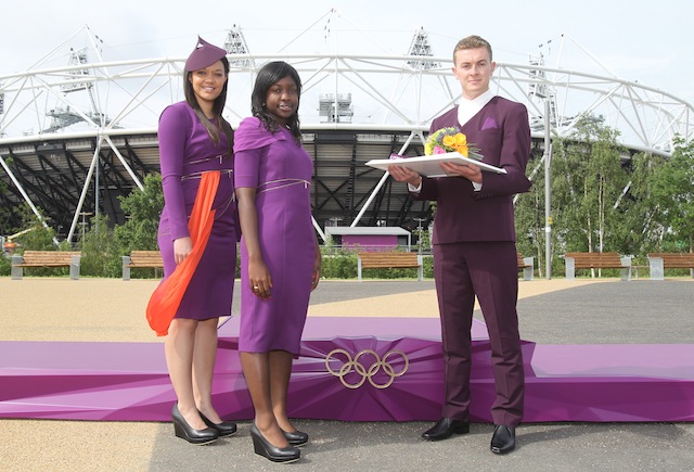 UNDER EMBARGO UNTIL 9.00AM JUNE 1ST Victory Ceremonies Podiums, Ceremonial Costumes And Floral Bouquets Revealed.