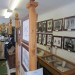 Inside the tiny museum.