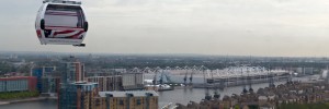 Royal Docks, with the Excel Centre