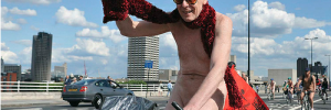 Yep, it's that time of year again. World Naked Bike Ride photo 2011 by Mike King.
