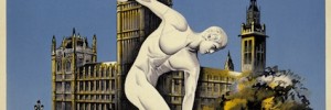 London 1948 - The official poster of Games.