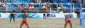 London Prepares Beach Volleyball by Martin Deutsch