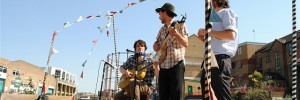 Shoreditch Festival fun on Regents Canal on Saturday / photo by psyxjaw