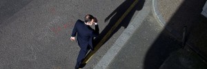 Lengthening shadows on Bankside