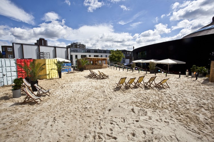 Camden Beach. Photo by Stuart Leech Camden Beach, photo by Stuart Leech. Warning: actual product may differ from photograph. Particularly in the blue sky area
