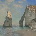 Claude Monet, The Cliffs at Etretat. Copyright Sterling and Francine Clark Art Institute,  Williamstown, Massachusetts, USA