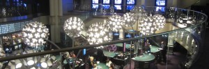 View from our table.