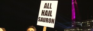 The best sign of the night. Photo / mykreve