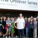 Tino Sehgal and participants of These Associations outside Tate Modern. Photo courtesy of Gabrielle Fonseca Johnson, Tate Photography 2012