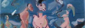 Franics West, Mediterranee IV, Birth of Venus. Courtesy The Piper Gallery