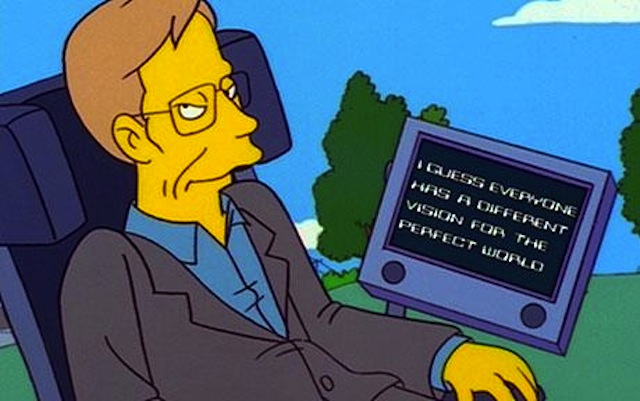 HawkingSimpsons
