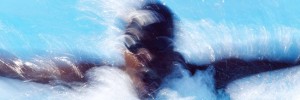 Untitled (Swimming 1) in Stefano Nicolini: Champions at Richard Young Gallery