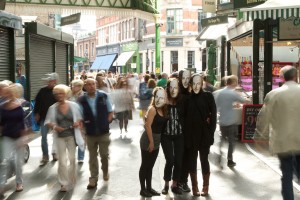 Pop up Shakespeare, Borough market,