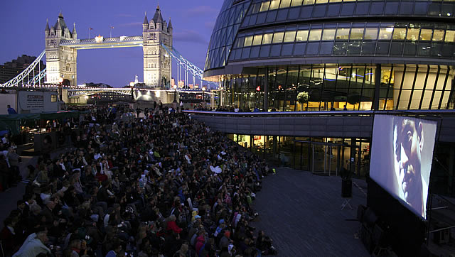 More London Free Film Festival at The Scoop in More London