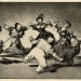 Figures Dancing in a circle from Los Disparates, 1816-23, Francisco Goya. Copyright of the Trustees of the British Museum