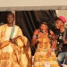 Bassekou Kouyate with compatriot Fatoumata Diawara, whose singing featured throughout the night