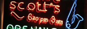 Ronnie Scott's sign
