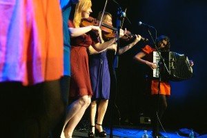 Folk band The Shee on stage at Kings Place
