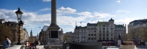 The BE OPEN portal: An alien black, rubberised structure will be home to finely-tuned audio technologies aimed at delivering pure acoustic experiences to visitors in the middle of Trafalgar Square