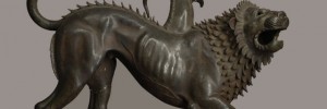 Chimera of Arezzo, Etruscan. Soprintendenza per i Beni Archeologici della Toscana  Photo Antonio Quattrone, Florence