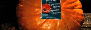 A pumpkin full of beer at the White Horse in 2010
