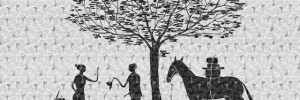 Stephen Chambers RA  The Big Country (detail), 2012  Screen print. © Stephen Chambers. Published by the artist. Printed at the Print Studio, Cambridge