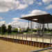 Thames Barrier Park Memorial by Hoosier Sands