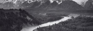 The Tetons and the Snake River, Grand Teton National Park, Wyoming, 1942. Photograph by Ansel Adams. Collection Center for Creative Photography, University of Arizona © The Ansel Adams Publishing Rights Trust
