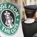 UK Uncut Starbucks protest 8/12/12
