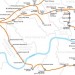 The completed network, with the new section at the bottom.