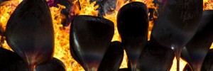 The Olympic cauldron