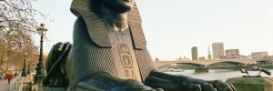 Embankment Sphinx by Martin de Kauwe