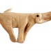 Spear thrower made from reindeer antler, sculpted as a mammoth. Found in the rock shelter of Montastruc, France, c. 13,000-14,000 years old; Copyright of The Trustees of the British Museum