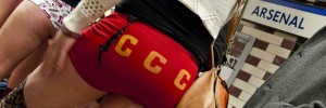 13/01/2013, London; Global No pants subway ride takes place in London