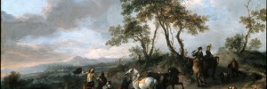 Philips Wouwermans, Halt of a Hunting Party, early 1660s. By permission of the Trustees of Dulwich Picture Gallery, London.