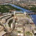 Aerial view of the site.